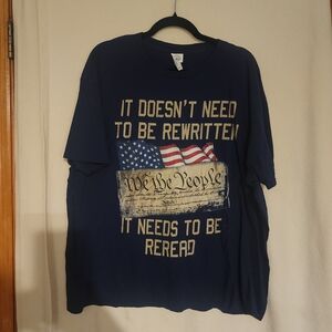 3/$12 OR $5 Each                     DELTA MENS Navy Graphic Tee